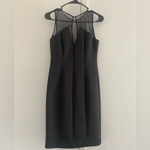 Vince Camuto Elegant Black Strapless Dress